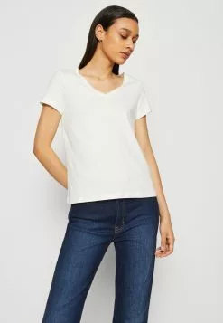 Anna Field 3 Pack - T-Shirt Basique - Dark Yellow/Purple/White -Anna Field Boutique ba32cc01c7a84e79aec68983dacce8bf