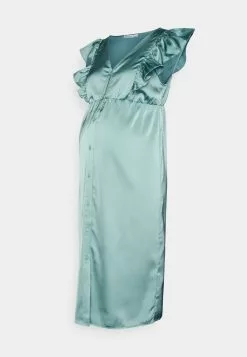 Mama Dress Mid Dress Open Slips - Robe De Soirée - Light Green 12 Mama Dress Mid Dress Open Slips - Robe De Soirée - Light Green -Anna Field Boutique c2f3b6314c2a4785b95088f138762daf
