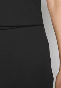 Drapped Neckline Smart Bodycon Sleeveless Mini Dress - Robe En Jersey - Black 11 Drapped Neckline Smart Bodycon Sleeveless Mini Dress - Robe En Jersey - Black -Anna Field Boutique c5a8b3e2405f4b72b874a59f71d5803b
