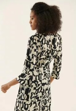 Anna Field Robe De Jour - Black/Off-White -Anna Field Boutique c7308499c078406695ac8c4c1ab1373d