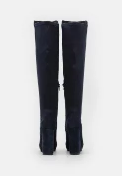 Anna Field Leather - Cuissardes - Dark Blue -Anna Field Boutique c9ce0f5717b34cce93bf07b12c4f320b