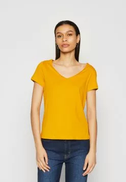 Anna Field 3 Pack - T-Shirt Basique - Dark Yellow/Purple/White -Anna Field Boutique d3e1cb95b4d64393895357335e0caf76