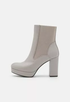 Bottines À Plateau - Grey -Anna Field Boutique dc52b0afdfd646dc9fd05f44504b4361