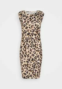 Anna Field Robe En Jersey - Black/Beige/Multi-Coloured -Anna Field Boutique e15b7983e2ac42ae802b75493b63c6b8