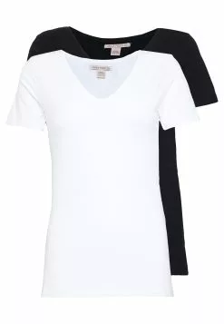 2 Pack - T-Shirt Basique - Black/White