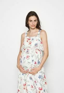 Woven Mama Maxi Dress Nursing Function - Robe Longue - White/Red -Anna Field Boutique e7a9375009b646d296ed9d14c26fb0c1