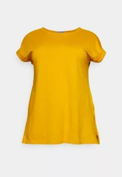 Long - T-Shirt Basique - Dark Yellow -Anna Field Boutique ef3f7027165349ae9d8500a6c0390976