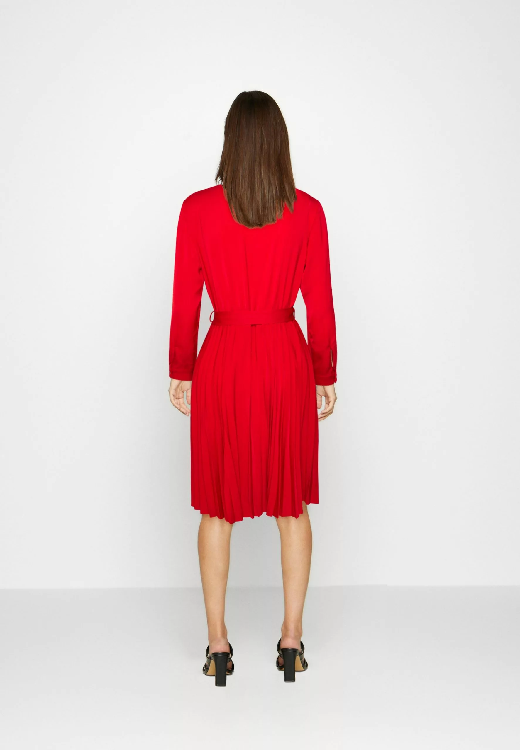 Anna Field Robe Chemise - Dark Red 3 Anna Field Robe Chemise - Dark Red – Image 3