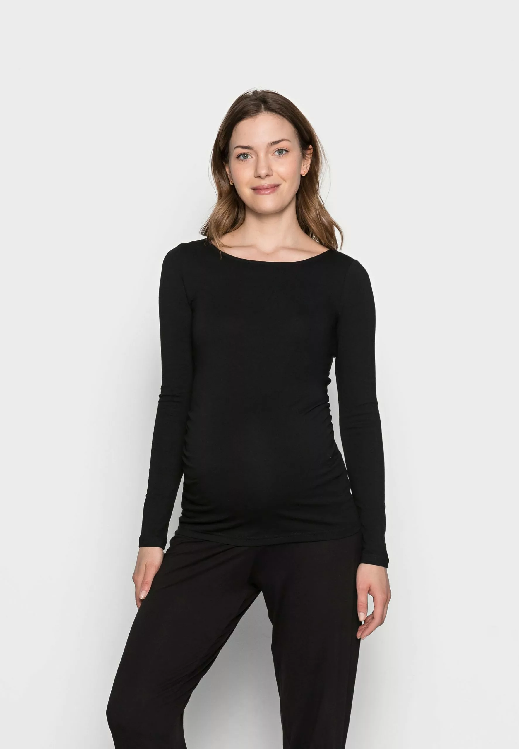 3 Pack - T-Shirt À Manches Longues - Black/Dark Grey/White 4 3 Pack - T-Shirt À Manches Longues - Black/Dark Grey/White – Image 4