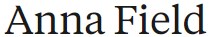 Anna Field Boutique