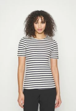 T-Shirt Imprimé - Dark Blue/White