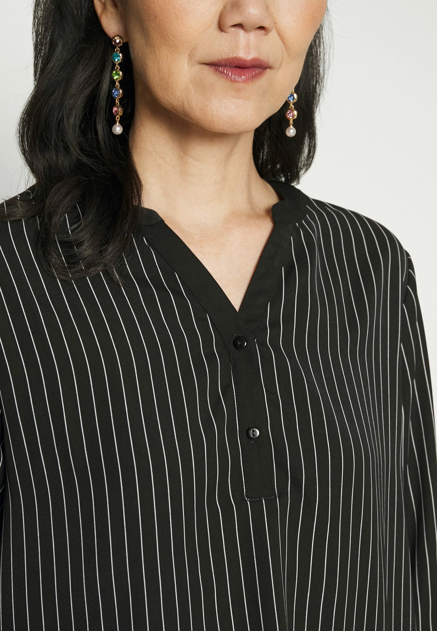 Anna Field T-Shirt À Manches Longues - Black/White 7 Anna Field T-Shirt À Manches Longues - Black/White – Image 7