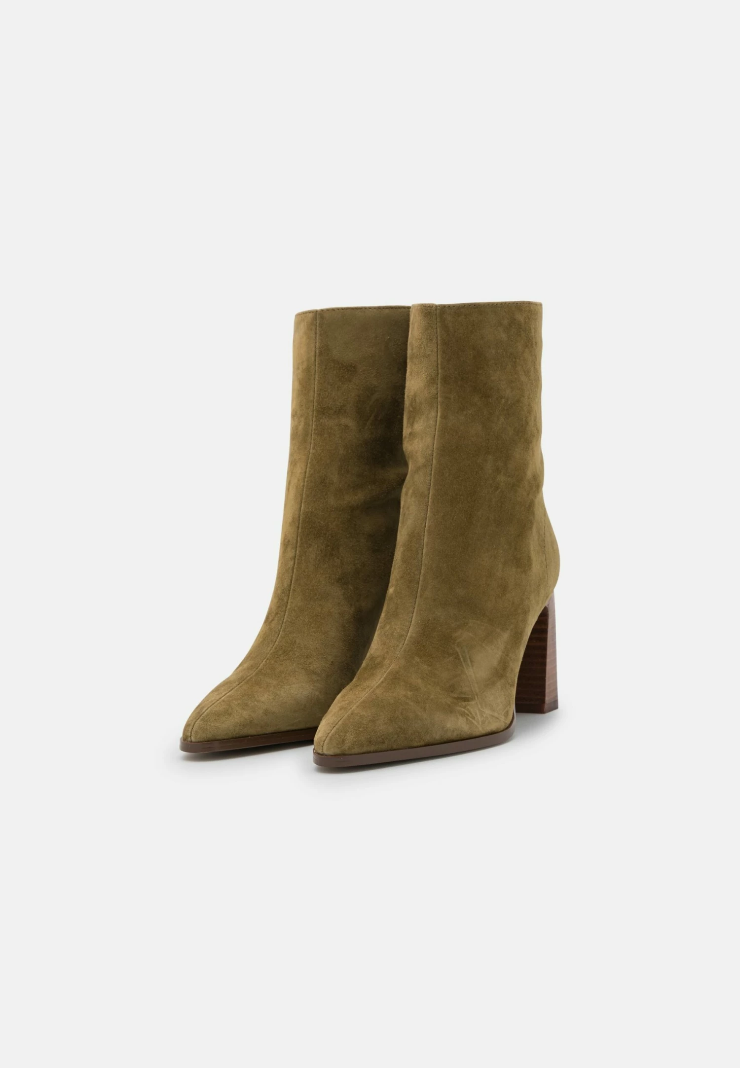 Anna Field Leather - Bottines - Khaki 3 Anna Field Leather - Bottines - Khaki – Image 3