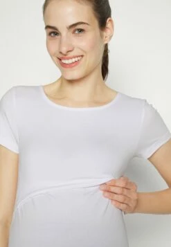 2 Pack - T-Shirt Basique - Pink - 402_White - 001_White - 001 -Anna Field Boutique 12ef41c75d0b40ce9315bc36365fed97