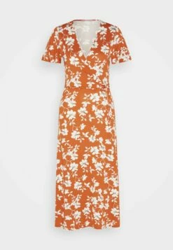 Anna Field Robe En Jersey - Brown/White -Anna Field Boutique 37997215f27d433583a77a9e5440e744