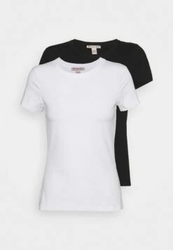 Anna Field 2 Pack - T-Shirt Basique - White/Black