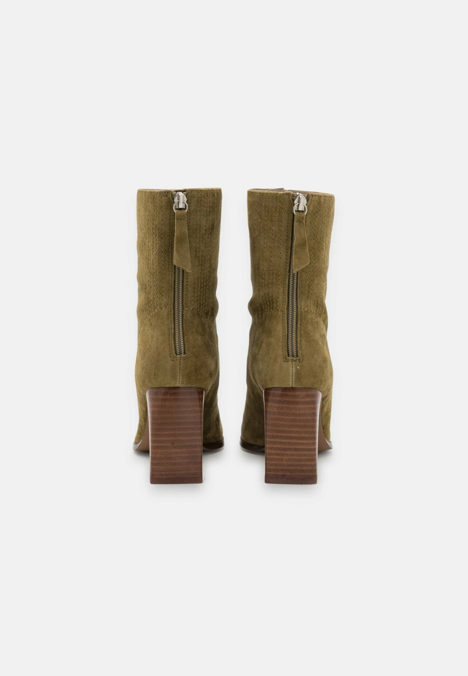 Anna Field Leather - Bottines - Khaki 4 Anna Field Leather - Bottines - Khaki – Image 4
