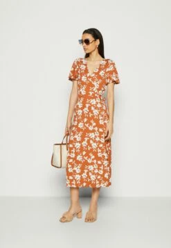 Anna Field Robe En Jersey - Brown/White -Anna Field Boutique 8606b1dfcf4b400cadd48bc2ece2be4f