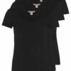 Anna Field 3 Pack - T-Shirt Basique - Black