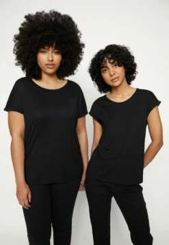 Anna Field 3 Pack - T-Shirt Imprimé - Light Blue/White/Black 13 Anna Field 3 Pack - T-Shirt Imprimé - Light Blue/White/Black -Anna Field Boutique f185128aca494e538534d6df47b6d52e